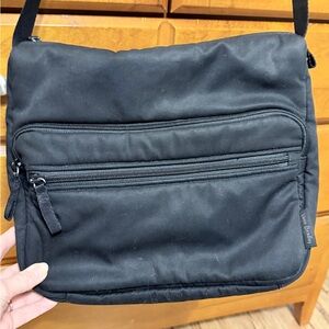 Vera Bradley Black Messenger Bag